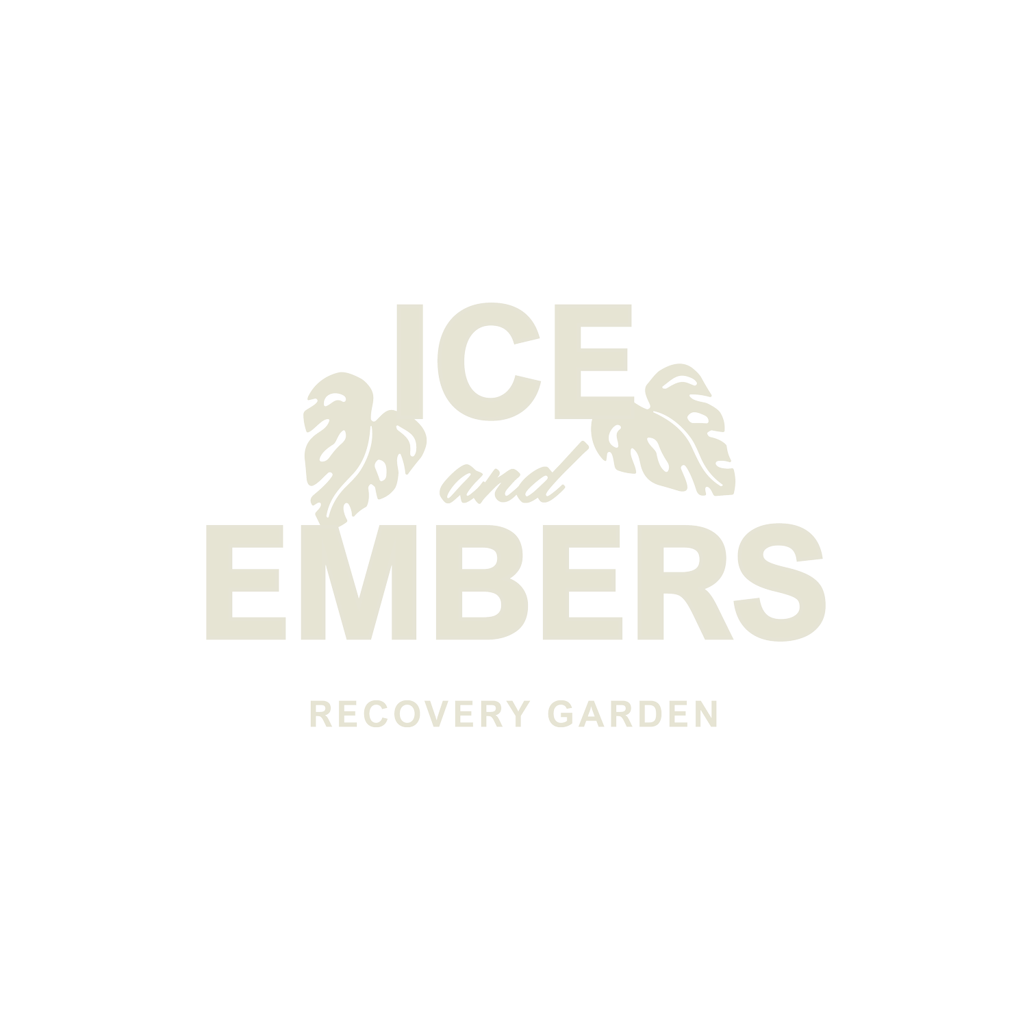 Ice & Embers Recovery Garden logo